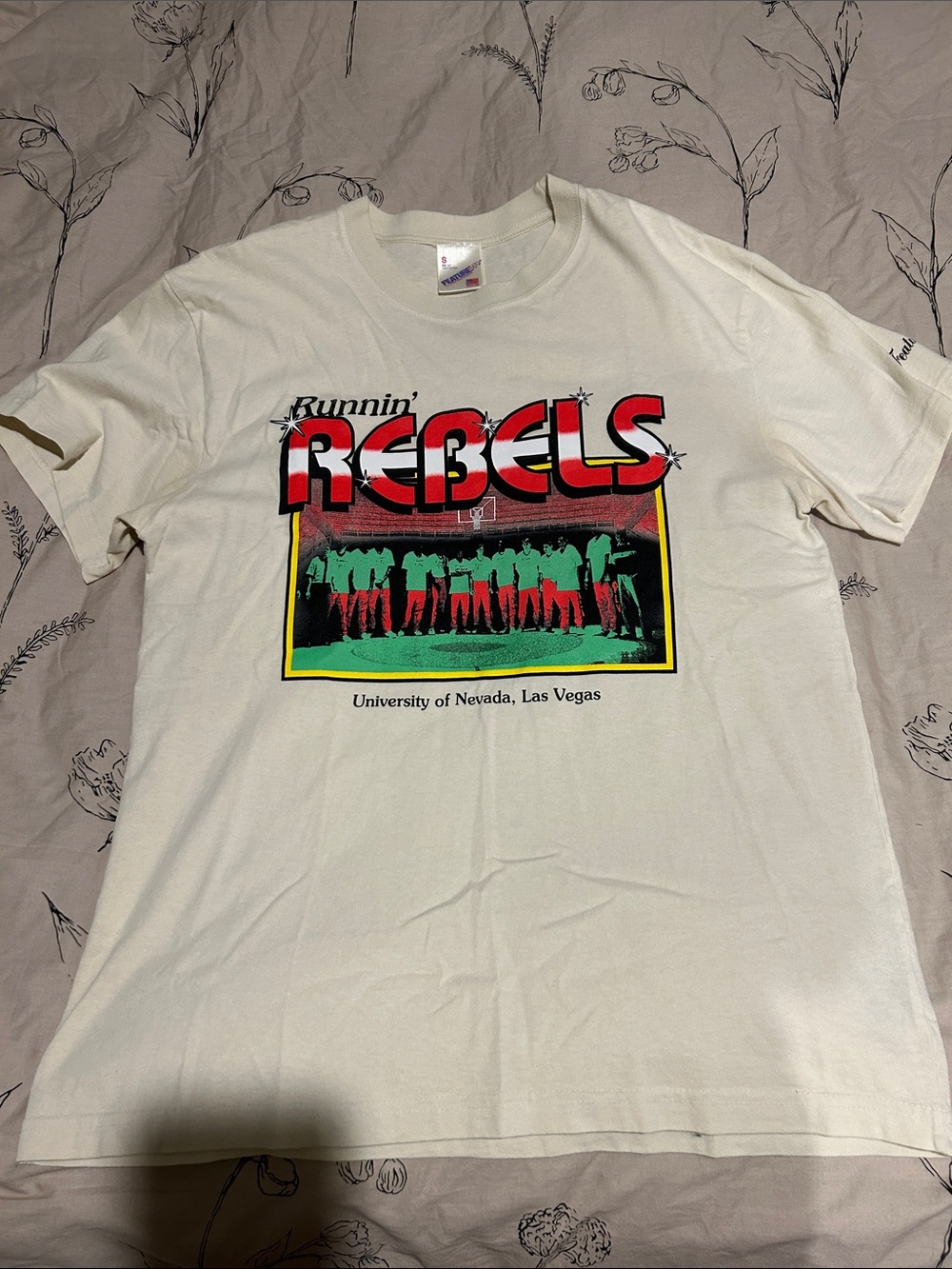 UNLV Runnin' Rebels Graphic Tee - Cream